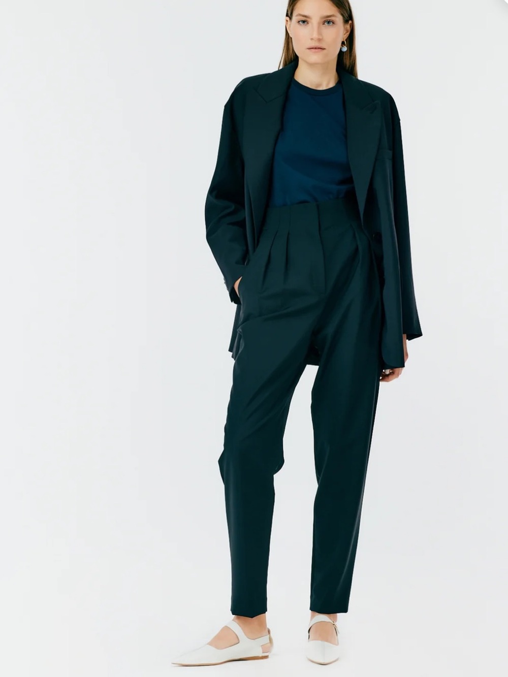 Tibi Tropical Wool Yasmeen Trouser
